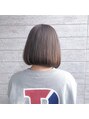 クリーク ボイス ヘアー 東原店(CLIQUE voice hair) ボブ×ミルクティーベージュでまとまりながら柔らかさを出せます