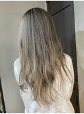 ロングシャドールーツ☆シルバーグレージュ