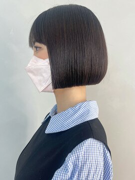 アイティーバイアルバム 北千住店(IT by ALBUM) ミニボブ_ショコラアッシュヘルシースタイル_ba414251