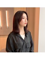 シダ(sida SAIIN) 10代20代30代暖色ベージュチェリーレッドブラウン