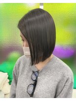 ネウィ 京橋(newi)&nbsp;【 newi 京橋 】　前下がりボブ×ストレート×TOKIO