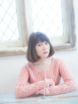 モニカ 横須賀中央店(Monica)&nbsp;デザインカラー/シルキーベージュ/グレージュカラー/斜めバング