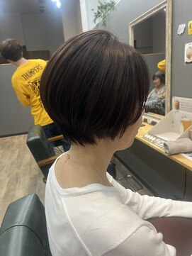 エニー 四条大宮(aNy) 丸みショート