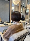 丸みボブ