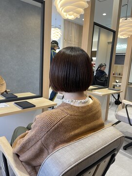 レム 長町店(L.E.M) 丸みボブ