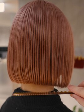 ハウ 心斎橋(how) ミニボブ/ショート/ショートヘア/前下がりボブ/ぱつっとボブ