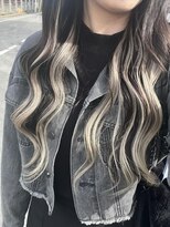 リンク(LinK)&nbsp;世界最高峰染めれるエクステの色落ち後