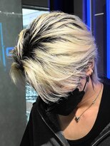 エルマーク 梅田(L-MARK)&nbsp;ダブルカラーブリーチケアブリーチミルクティーリタッチシルバー