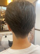 オオノ イキ堂島店(ONO)&nbsp;センターパート×テーパー＆シャドーフェード