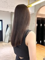 ローレン(LOREN)&nbsp;デザインカラー/レイヤーカット/ウェットヘア/オリーブベージュ