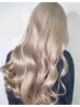 【ダメージ最小限】ケアブリーチダブルカラー ~ロング~ ¥18315
