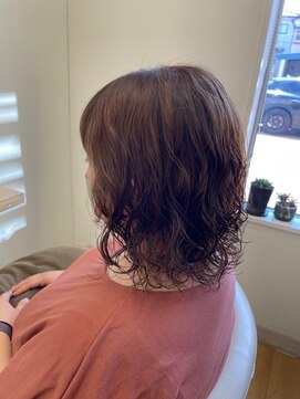 アメイジングヘアー 中沢店(AMAZING HAIR) ボブ×パーマ/ピンクベージュ/ピンクブラウン/ニュアンスカラー