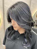 ルノン シェリー(LUNON cheliy)&nbsp;ブルーブラックカラー/ブリーチカラー/デザインカラー