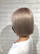 ビス ヘア アンド ビューティー 西新井店(Vis Hair＆Beauty)&nbsp;【ハイトーン】ミルクティーからー/ホワイトカラー