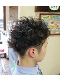 刈り上げパーマ