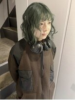 アルコイリスバイドールヘアー(ARCOIRIS by Dollhair)&nbsp;都島/オリーブカラー/暗めカラー/大人ガーリー