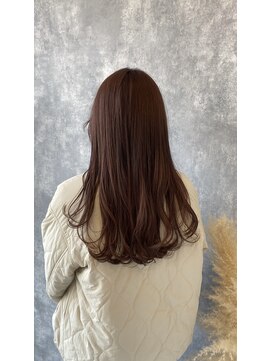 ヘアアンドメイク ムーア(Muuua) オレンジカラー