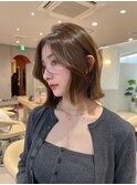 髪質改善＊似合わせデジタルパーマボブ＊美髪【Zina高田馬場】