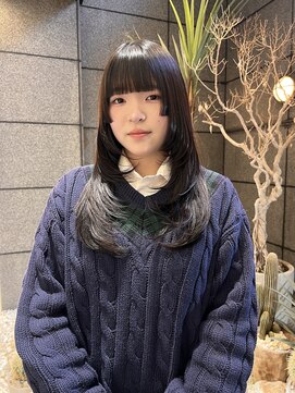 ゼスト フィーノ(ZEST fino) 【中野花純】レイヤーカット×姫カット