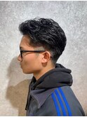 毛流れナチュラルパーマ