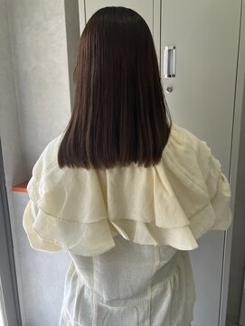 オーディー(odiii) パツっとミディアムスタイル*