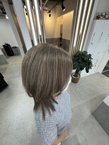 エレ 博多(ere)&nbsp;白髪ぼかしハイライト40代50代白髪ぼかし白髪染め博多