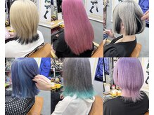 ヲタクに美容室は難しい。の雰囲気（どんな推しカラーもお任せください♪）