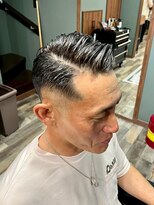 スタンドバーバー 柏(STAND BARBER)&nbsp;スペインカール/スパイキーショート/ブルーブラック