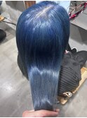 ブリーチ必須！ブルーカラー