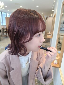 ディフィー 梅田(Defi) ブリーチなしオレンジブラウン