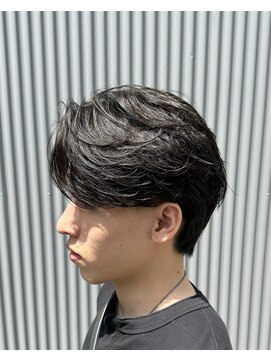 バース 梅田中崎町店(BIRTH) ニュアンスパーマフェザーパーマセンターパートワンカールパーマ