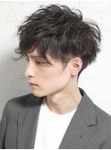 メンズビジネス ナチュラル束感ショート