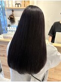 小辻 艶髪☆ブルーブラック×Aujuaトリートメント