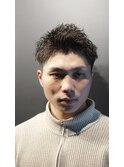 スパイキーショートパーマ