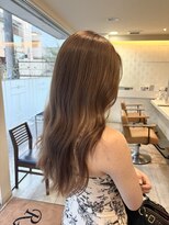 シエル バイ ケンジ 登戸 生田(CIEL by KENJE)&nbsp;ブリーチ１回～/ミルクティーカラー