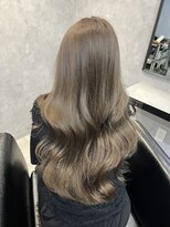 フィーネ つくば(Fi-Ne)&nbsp;艶髪グレージュ　プルエクステ　韓国レイヤー　つくば