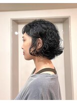 イチエ(icie)&nbsp;【渡部】クセを活かしたウェーブ　スタイル