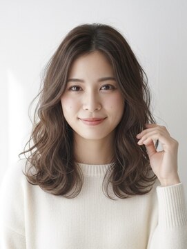 ビュートリアム265(BEAUTRIUM 265) #20代30代セミロングニュアンスゆるふわウェーブパーマ銀座
