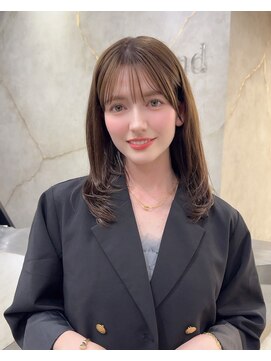 ロンドアヴァントゥス 池袋(Lond aventus) 韓国レイヤー/韓国風/ボブ/髪質改善/黒髪/ブリーチなし〔池袋〕