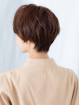 似合わせカラー髪質改善ひし形ショートボブl古河20代30代40代