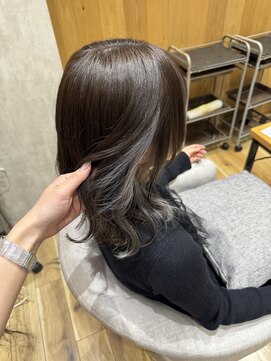 フィゼル あべのルシアス店(Aujua fizelle) inner × silver