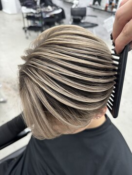 エゴル ナゴヤサカエ(ENGOL NAGOYA SAKAE) 【朝日大夢】メンズバレイヤージュ/ハイトーン