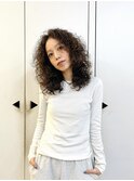 根元からしっかりスパイラルパーマ