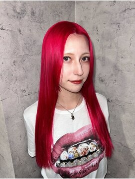 アフィナー 新宿(Afinar) ブリーチハイライト髪質改善ダブルカラーレイヤーカット/新宿駅