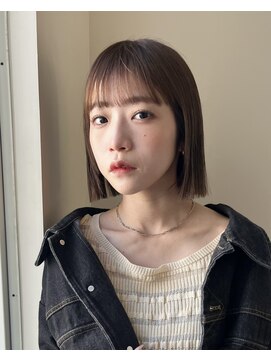 キアラ(Kchiara) ぱつっと bob kchiaara福岡佐藤可菜