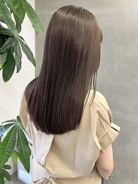 アンバー(UMBER) 京都西院/ベージュカラー ブリーチ 髪質改善 ダブルカラー