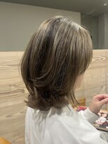 ナインヘアーアンドメイク(NINE hair&make) ミディアムウルフ