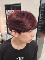 ハニーエイク(Haney89) チェリーレッド×フェザーショート