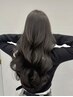 【ブリーチなしで垢抜け透明感】透明感スペシャルケアカラー +カット