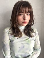 ココワ(cocowa)&nbsp;顔周りレイヤー/レイヤーカット/ベージュカラー